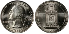 2010-D Hot Springs Arkansas National Parks ATB 25C Unc Quarter Denver mint NPD01