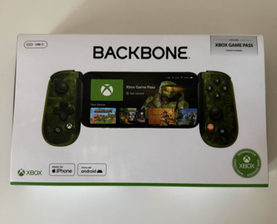 Backbone One Xbox Limited Edition Transparent Green Rare Translucent Controller