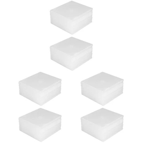 60 Pcs  Transparent Single CD DVD Case Boxes Slim Clear Storage Organizer