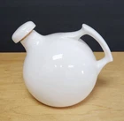 Vintage Red Wing Rumrill 50 Ball Jug Pitcher White Cork Stopper Art Deco 1930s