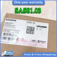 SAS81.03 1PC Siemens electric valve actuators Fast Shipping Good Quality