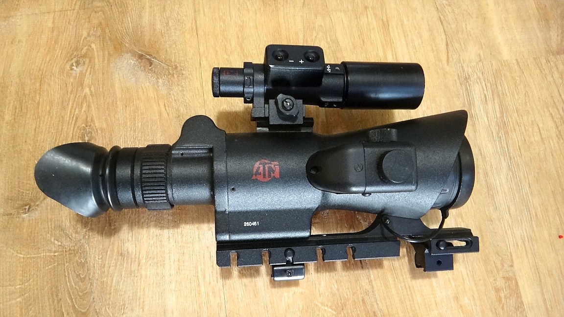 ATN Aries MK330 Warrior Night Vision Rifle Scope w/ 450mw IR