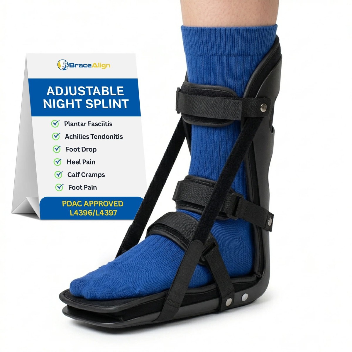 Posterior Night Splint for Plantar Fasciitis, Achilles 