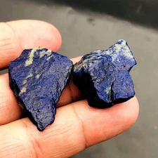 lapis lazuli Natural A+ Quality rough Madani  stone Raw With Pyrite    L928  14g