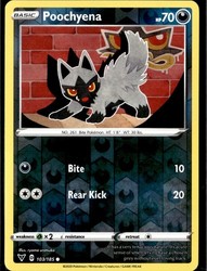 Poochyena 103/185 Vivid Voltage Reverse Holo Common