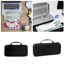 Keyboard Case Sturdy Practical with Handle Organizer for Mechanical Keyboard