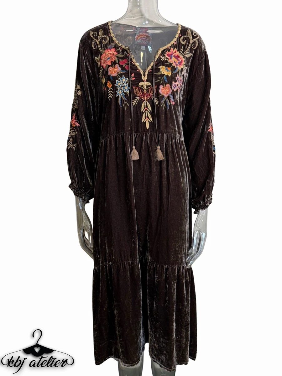 Johnny Was Long Sleeve Casual Floral Dresses for Women for sale