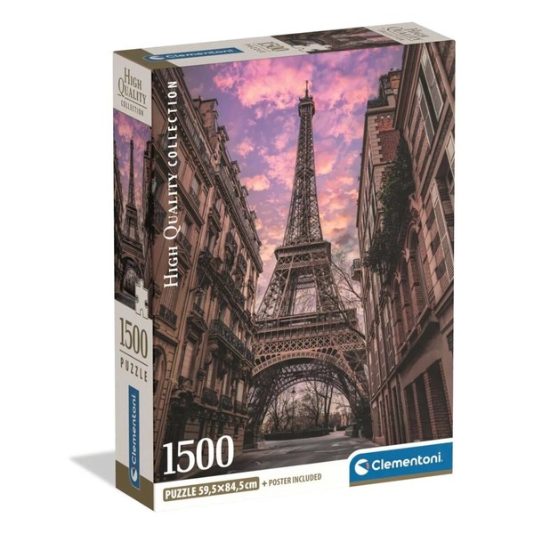 StäDte Awakens Paris 1500-Teiliges Compact Puzzle Clementoni-image