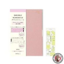 NEW Midori Double Schedule Planner 2026 B6 Monthly Limited Edition Bookmark
