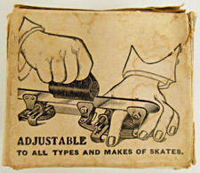 SKATE SHARPENER ORIGINAL BOX VINTAGE BERGHMAN 1920's Maywood Illinois