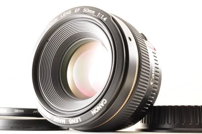 *Mint* Canon EF 50mm f/1.4 USM Standard AF Prime Lens #5535 - Photo 1/4