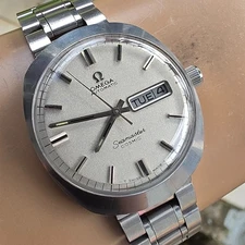 Vintage OMEGA Seamaster men's automatic watch Ref:166.035 Sparkle Dial 1969