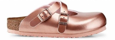 Birkenstock Dorian metallic rose Gr. 37 schmal 1010403 Clogs