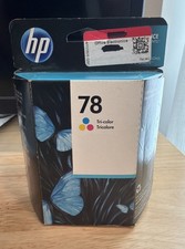 New / Sealed HP 78 Tri Color Ink Cartridge - Genuine OEM - EXP. Mar. 2020