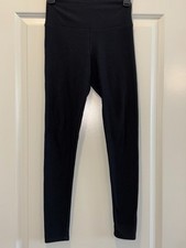 Orvis Classic Collection Leggings Womens Small Black High Waisted Athleisure