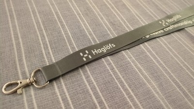 2x Keylane, Schlüsselanhänger von Intersport und Haglöfs