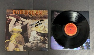 Bob Dylan Knocked Out Loaded Record LP 1986 Columbia Canada OC 40439