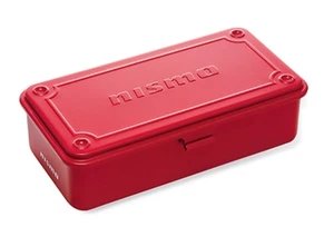 Véritable NISMO Boîte de rangement en acier Stackable rouge Fabriqué au Japon JDM