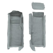 For Chevy Corvette 01-04 Carpet Standard Replacement Molded Black Front Carpet