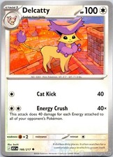 DELCATTY 166/217 UNCOMMON ASCENDED HEROES NM