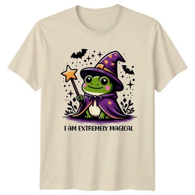 Ich bin extrem magisch T-Shirt Zauberfrosch Tier Halloween Geschenk für Sie und Ihn