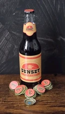 Fallout Sunset Sarsaparilla V2 Bottle & Caps-16oz, 25 caps, unofficial/handmade