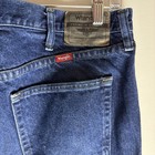 Wrangler Men's Blue Medium Wash Denim Jeans Regular Fit Straight Leg 5-Pocket — photo 7