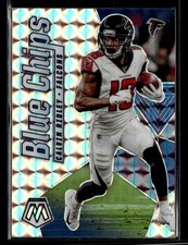2020 Panini Mosaic Calvin Ridley #BC13 Blue Chips Prizm
