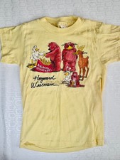 VTG 80'S HAYWARD WISCONSIN ANIMAL QUACKERS DUCK BEAR ANIMALS GRAPHIC TEE BOY 6-8