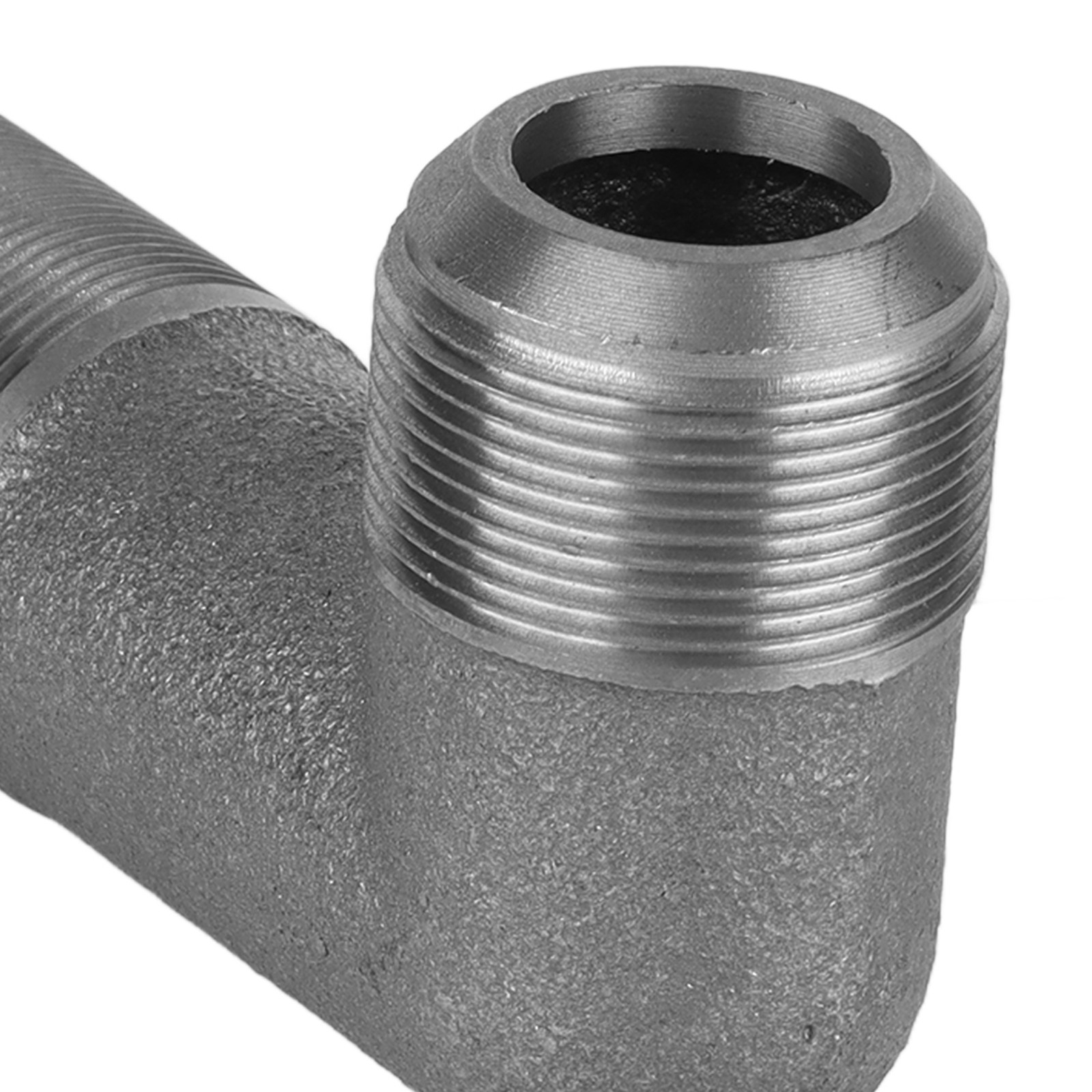 1-Pack Durable Cast Iron Air Compressor Elbow Fittings For Maintenance Excellent