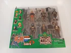 GI Joe Vs Cobra Python Patrol 6 Action Figures Spy Troops &Accessories 2003...