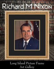 President Richard Nixon 37th U.S. President Official Custom Framed Photograph