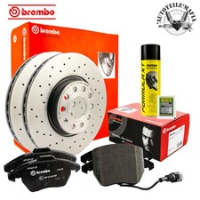 Brembo Bremsensatz + Reiniger gelocht SPORT VORN Ø 312 mm Audi A1 VW Golf 5/6 Pa