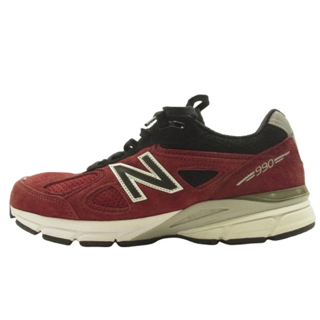 NEW BALANCE M990RB4 V4 SNEAKERS rosso mercurio 26 cm usate LIFE 0