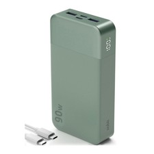 90W PD Power Bank 20000mAh Charging Portable External Battery Laptop Green US