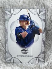 2024 Leaf Trinity Mega Box #77 Owen Caissie