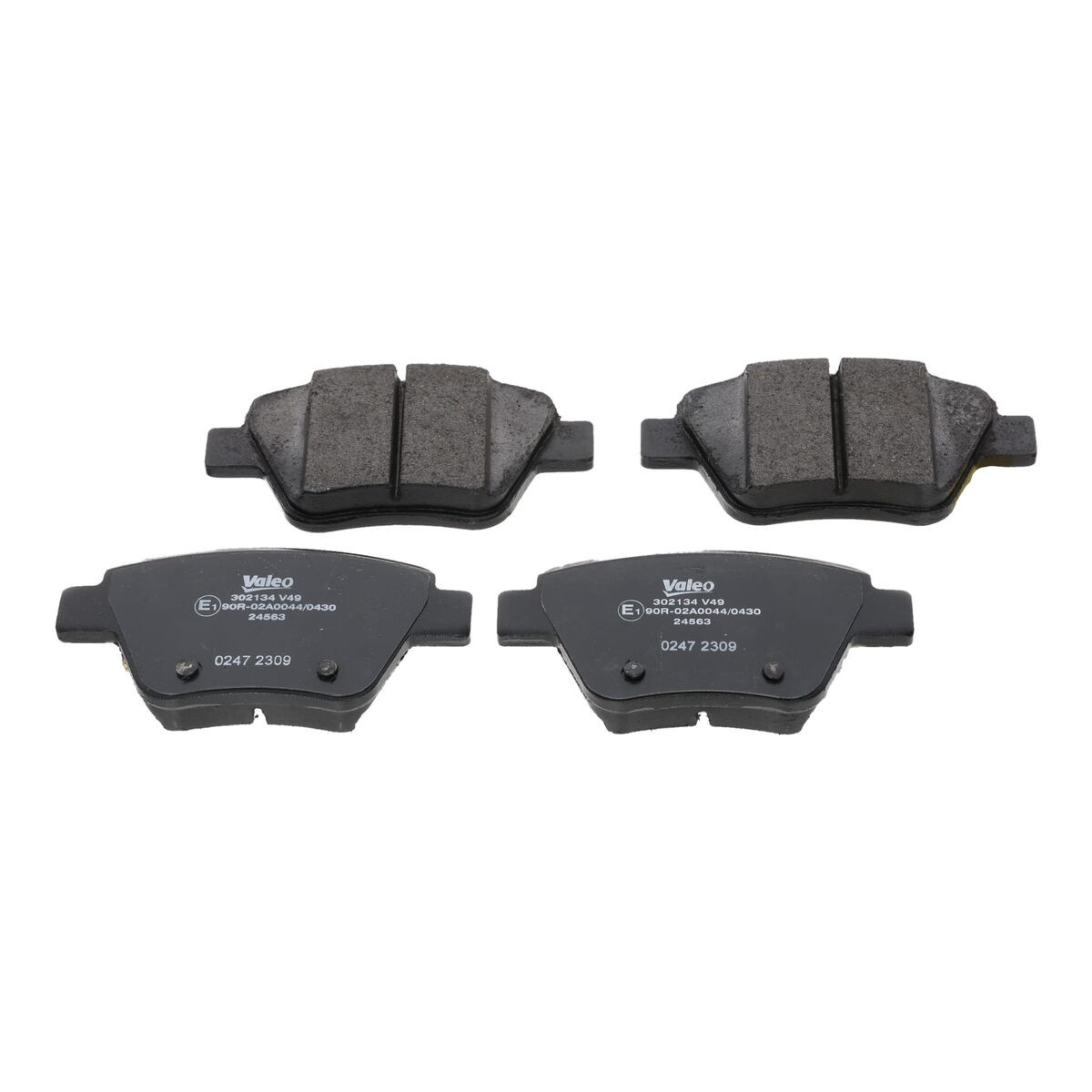 Plaquettes de frein Valeo 302134 supprime grincement et sifflement disque