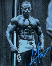 ANDRE FERGUSON SIGNED 11X14 PHOTO LUCKY IFBB PRO 10x OLYMPIAN 3X ARNOLD CLASSIC