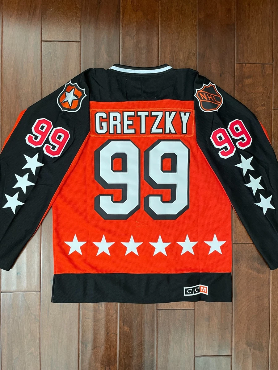 超貴重レアモデル　1991 NHL オールスター　99番グレツキー　ユニフォーム 1991 Wayne Gretzky NHL All-Star Game-Used Campbell Conference