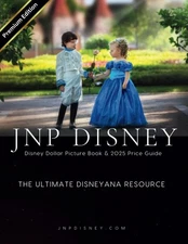 "PREMIUM VERSION" JNP Disney Dollar Picture Book & 2025 Price Guide