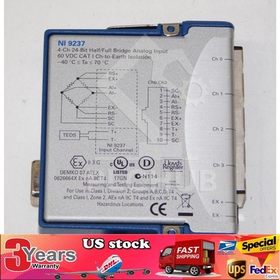 US Free TAX NEW NI NI-9237 NI9237 C Series Strain/Bridge Input.