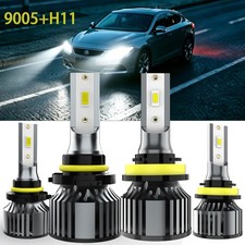 Combo 9005h11 For Mazda 3 Sport 2010-2017 Led Headlight Bulbs Kit High Low Beam