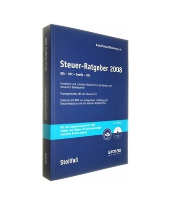 Steuer-Ratgeber 2008, Bernhard Bals, Claudia Boeddinghaus, Walter Niermann, Eric