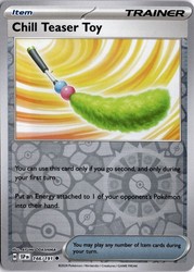 Chill Teaser Toy 166/191 Surging Sparks Reverse Holo Uncommon