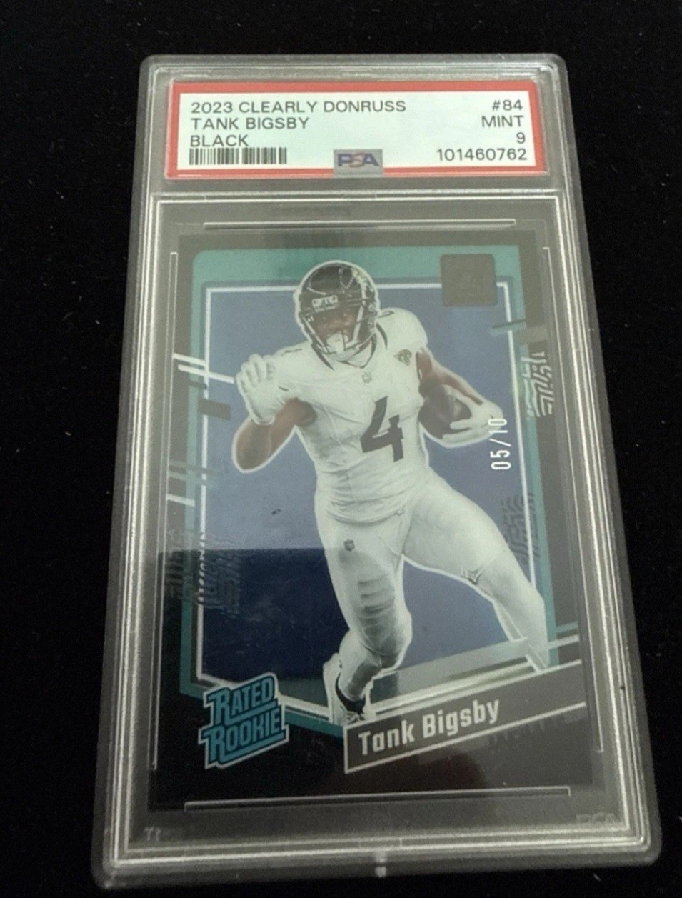 Tank Bigsby Panini Clearly Donruss #84 Black