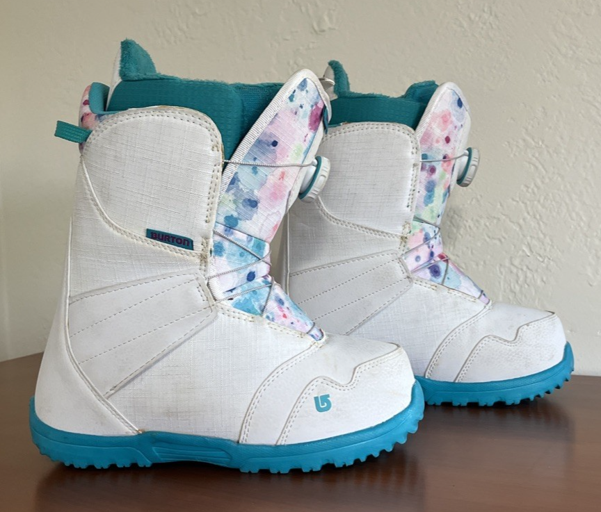 Burton Kids Zipline BOA Snowboard Boots Size 6K | eBay