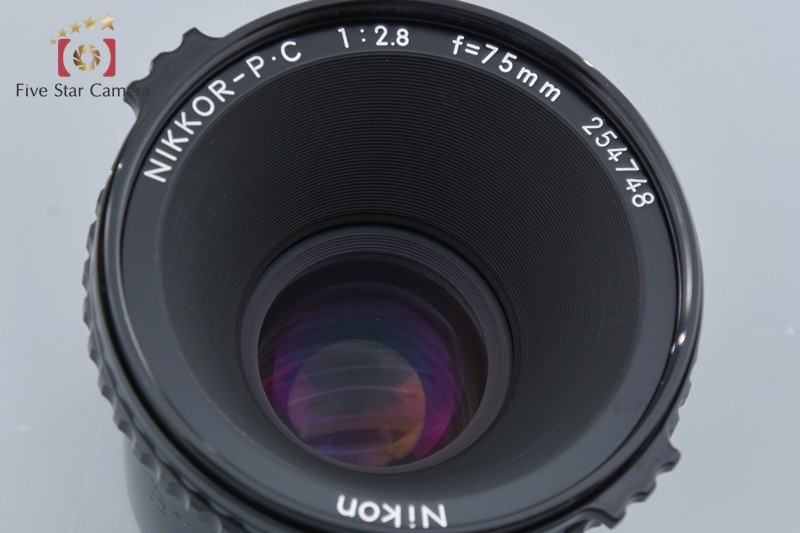 Nikon NIKKOR-P.C 75mm f/2.8 for Zenza Bronica EC S2 S2A | eBay