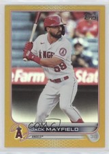 2022 Topps Series 2 Gold Foil Jack Mayfield #614 0c2