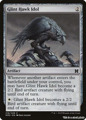 MTG Glint Hawk Idol [MM2 - 216] LP