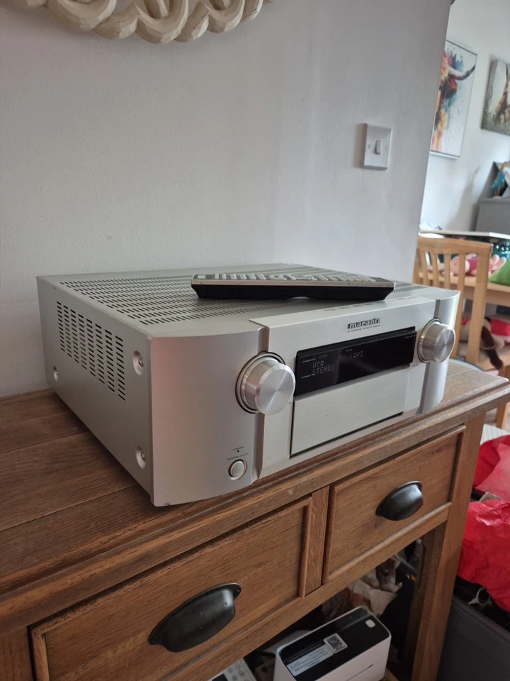 Marantz sr-6005 - av receiver - 7.1 channel , Silver,   - Image 3 of 4